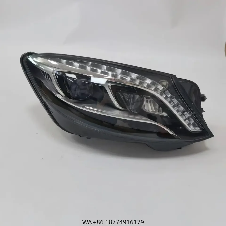 

For S Class Led Headlight W222 Headlamp Assembly Body Kits Car Bumper Hot Sell S350 S400 S500 S550 Car Parts