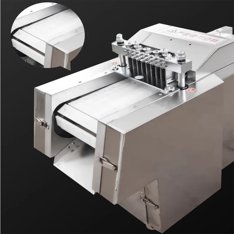 Commercial Automatic Frozen Beef Chicken Dicer Slicing Machine Cube Home Meat Cutting Machines