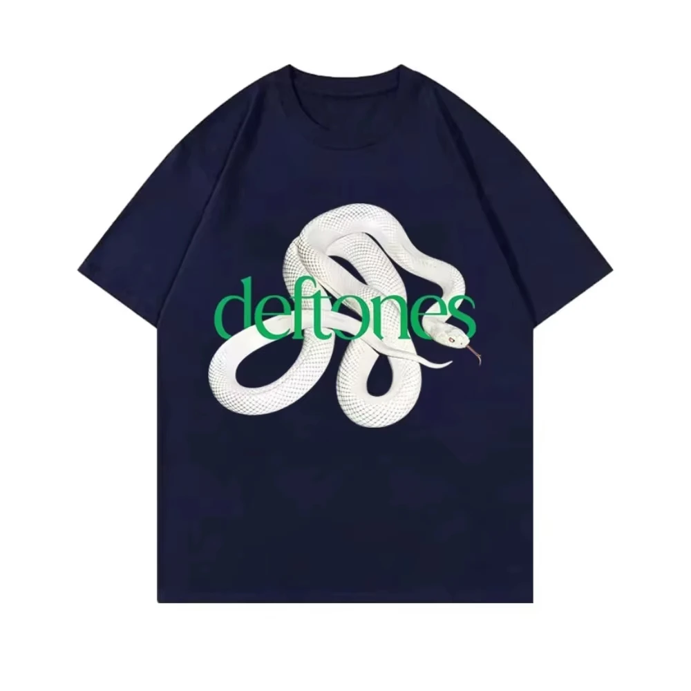 2026 New Cotton Summer Rock Band TShirts Private Music Snake Graphic T Shirt Men Vintage Alternative Heavy Metal T-shirt Tops