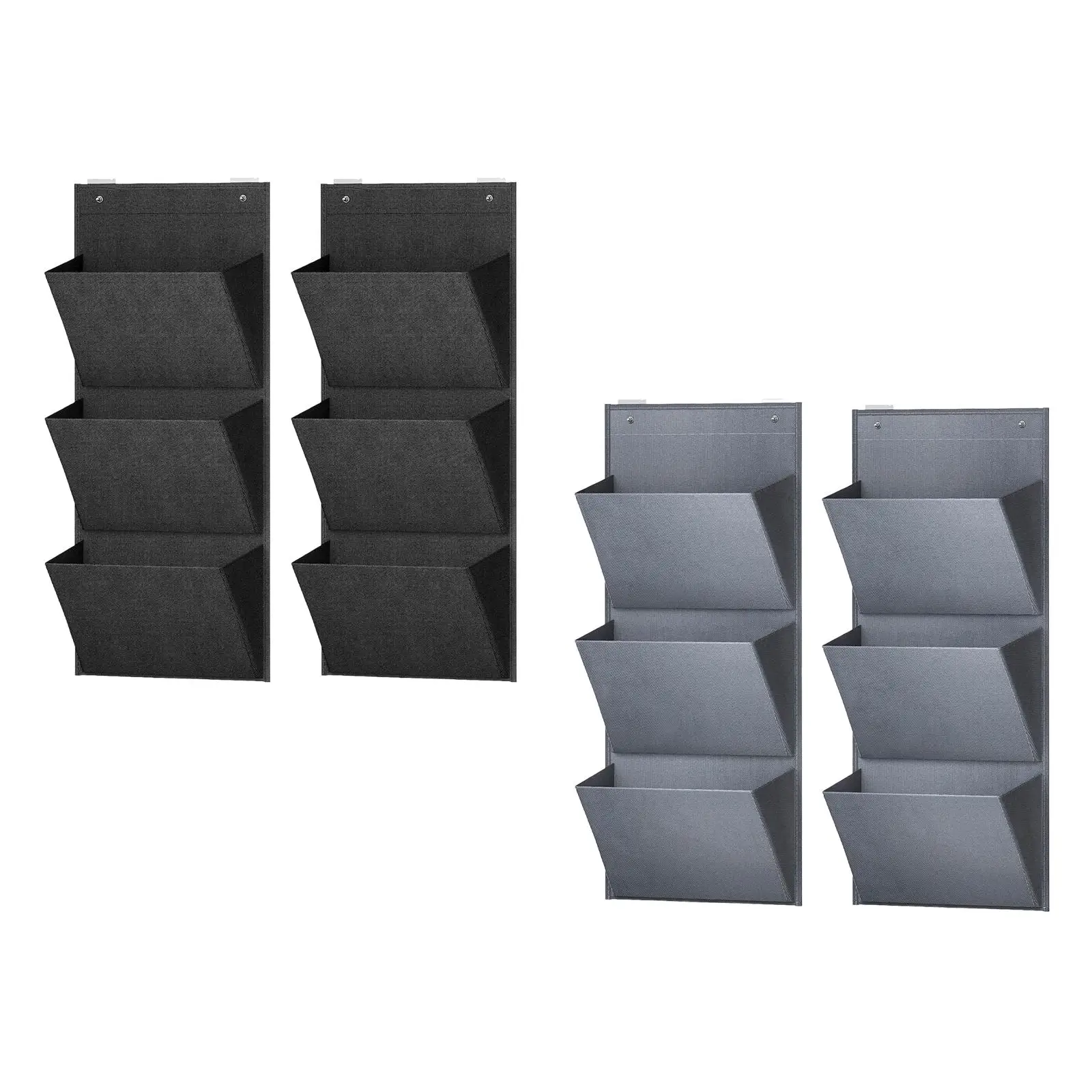 2 Pieces over The Door Shoe Organizer Deep Pockets Door Shoe Rack, Hanging Storage Organizer for Toys Hats