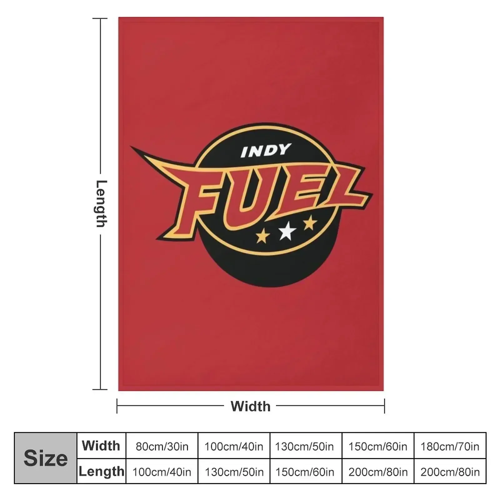 Fuel-Indy Throw Blanket Retros For Baby Personalized Gift funny gift Blankets