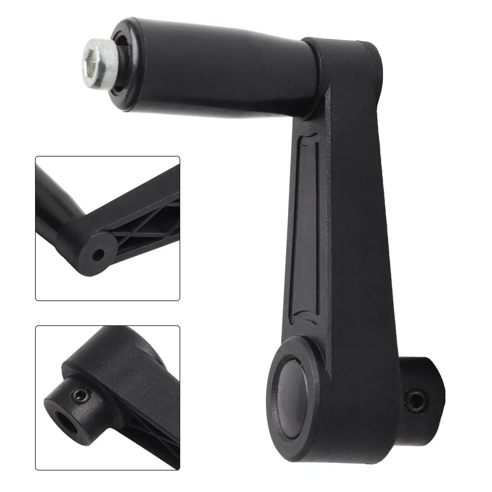 Round Hole Crank Handle 816mm Made from Reinforced Nylon and Carbon Steel Efficient Energy Conversion for Your Machinery Needs