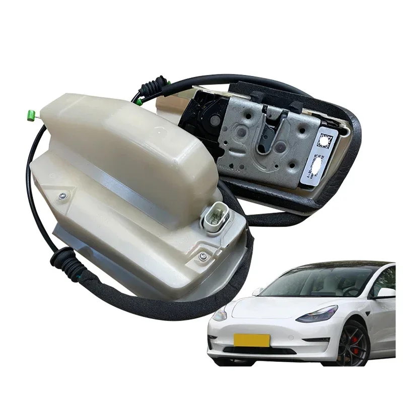 

Front rear trunk Left right door lock block for Tesla Model 3 Model Y Self priming central locking machine assembly