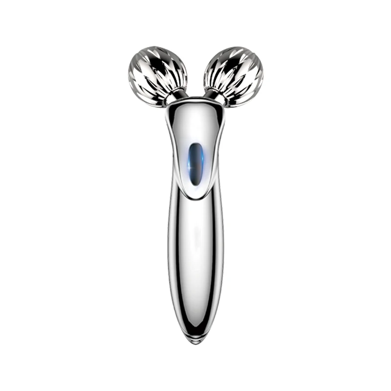 3D Y-Shaped Electric Facial Roller Vibrating Gua Sha Massager For Skin Care Beauty Tool