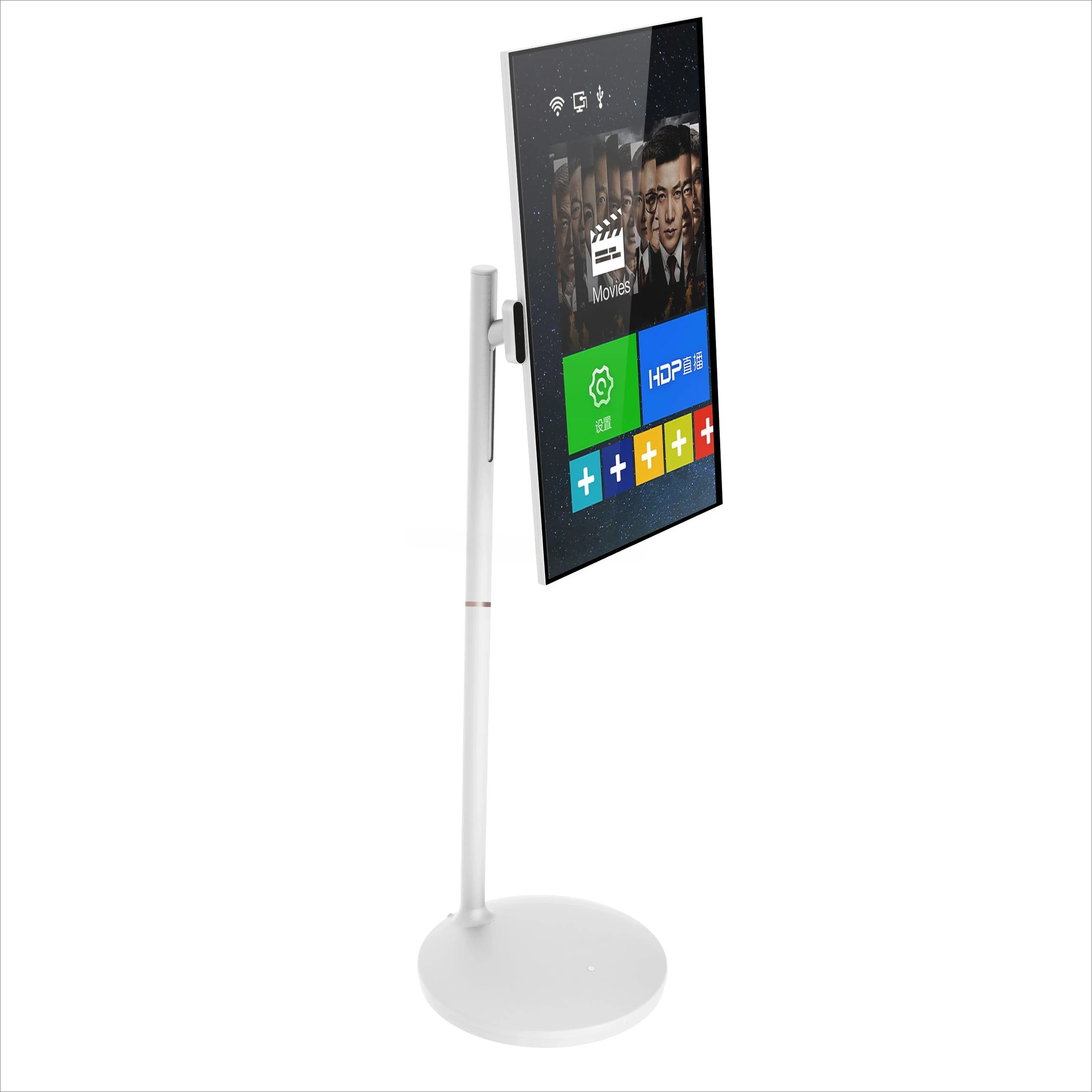 

LCD Smart Portable TV Stand Touch Screen Interactive Display Digital Signage