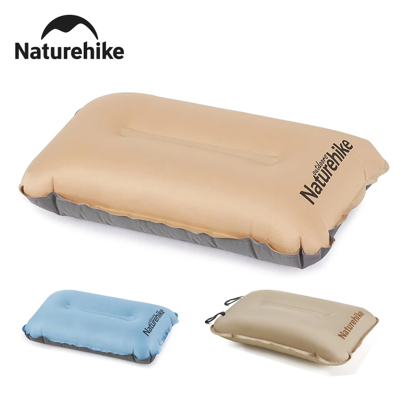 

Надувная подушка Naturehike для кемпинга, автоматическая, ультралегкая, для офиса и сна, портативная, самонадувающаяся, для путешествий