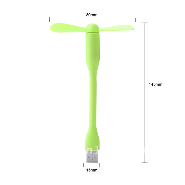 

Portable Hand Fan Mini Flexible Bendable USB Fan For Power Bank Laptop PC AC Charger Computer Summer Gadget