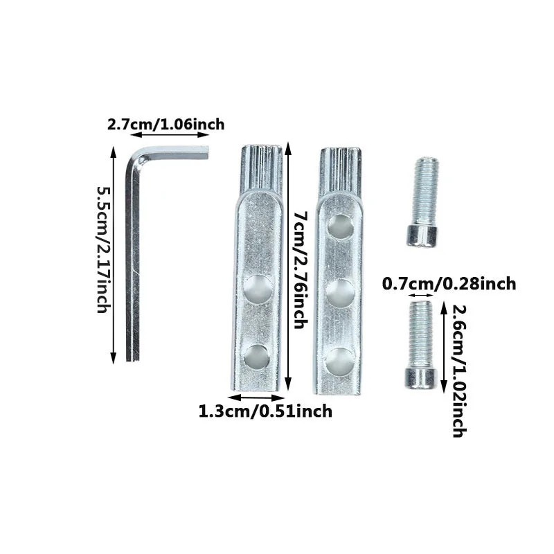 Faucet Angle Valves Broken Wire Extractor Set Damage Screw Extractor Remover Universal Angle Valve Wire Stripped Screw Extractor