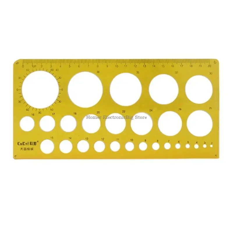 

Practical Plastic Measuring Templates Building Formwork Stencils Geometric Furniture Drawing Rulers Drafting Scale Ruler