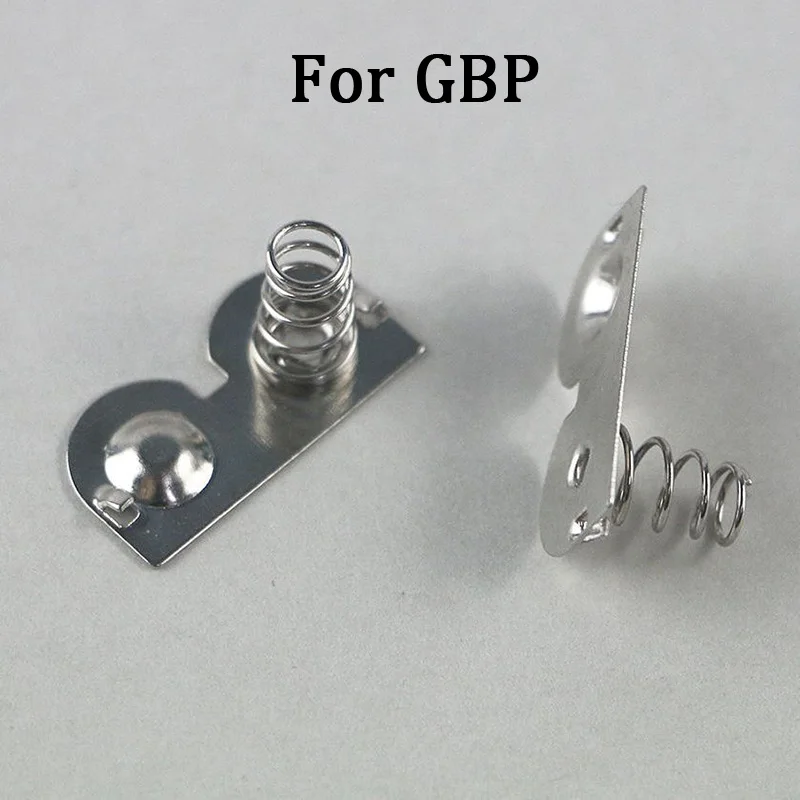 2PCS Battery Terminals Spring Contacts Battery Spring Replacement For Nintend Game Boy Advance Game Console For GBA GBC GB GBP