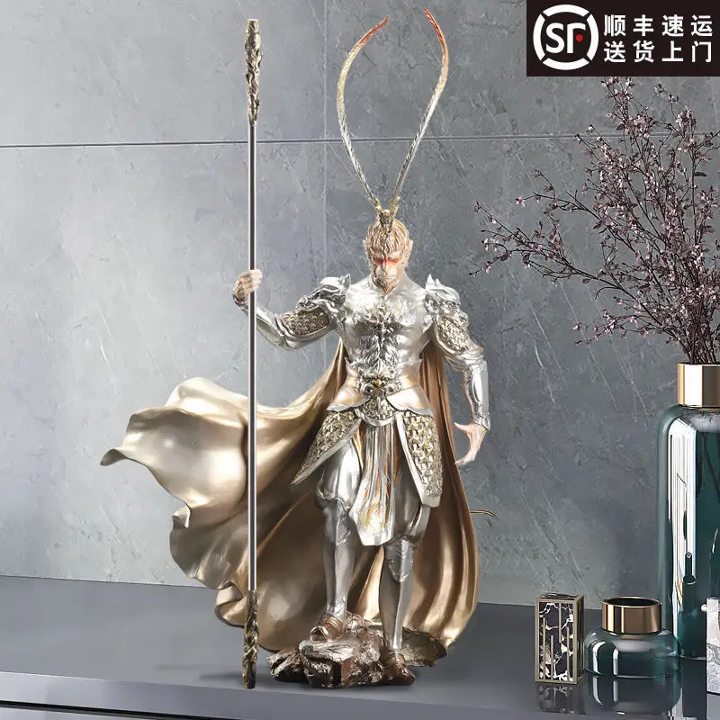 Sun Wukong, the Great Sage of Qi Tian, presents home decor items for the office. The creative battle triumphs over the opening