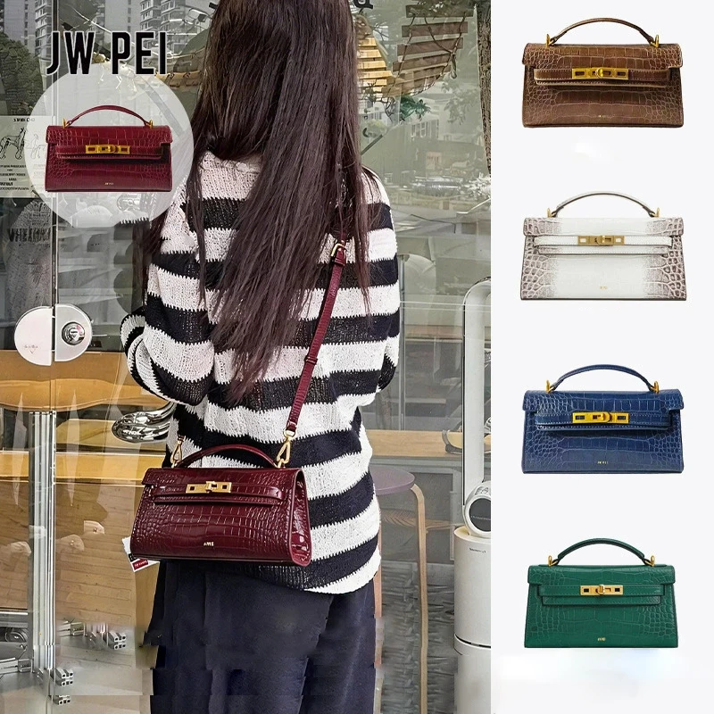 

Handbag with crocodile pattern 2026 Spring new high-end versatile handbag crossbody bag women's bag