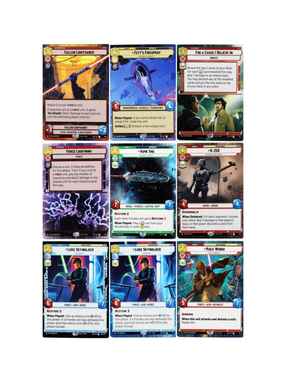 

Regular SWUDB Proxy Fett's Firespray - Pursuing the Bounty For A Cause I Believe Armor SHD Trading Card Collection Toys Gift