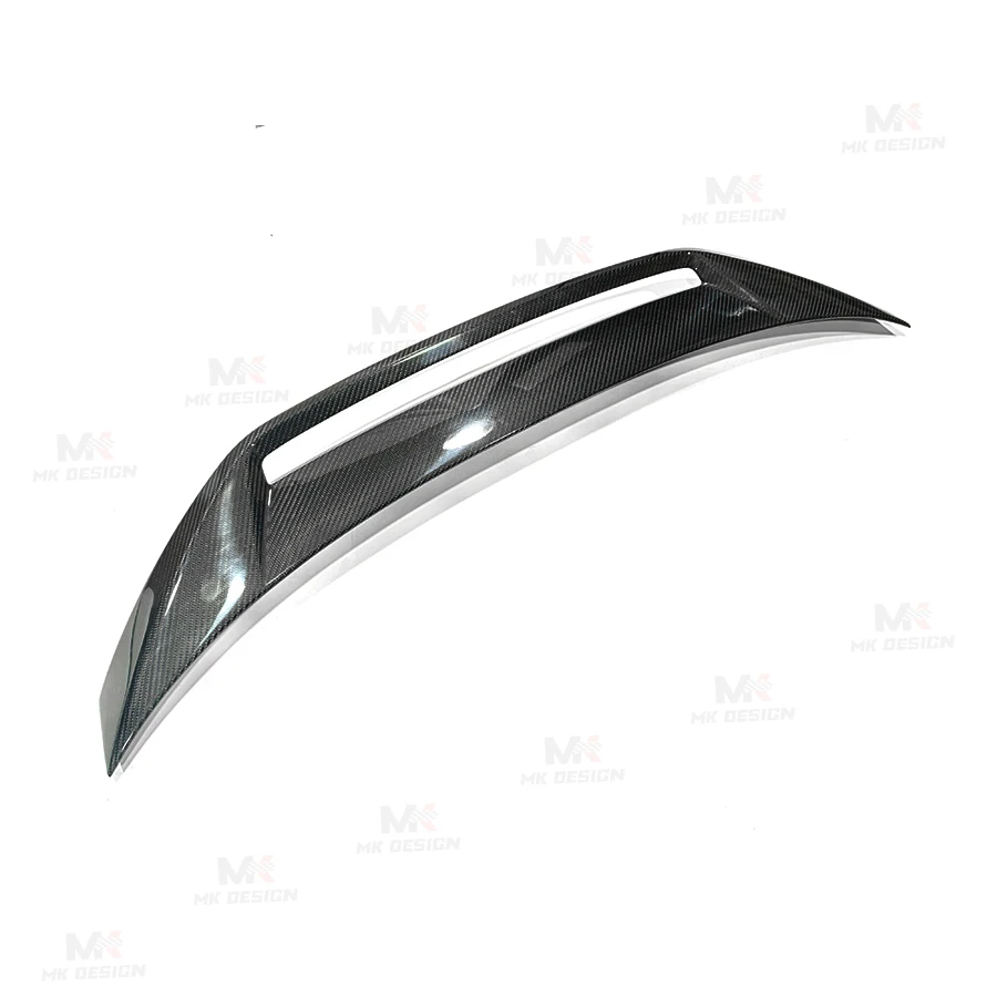 Carbon Fiber ALP Style Rear Spoiler Trunk Lip for BMW G87 M2 G42 M240i 2022-IN Rear Trunk Lip Spoiler Wing Auto Parts 3
