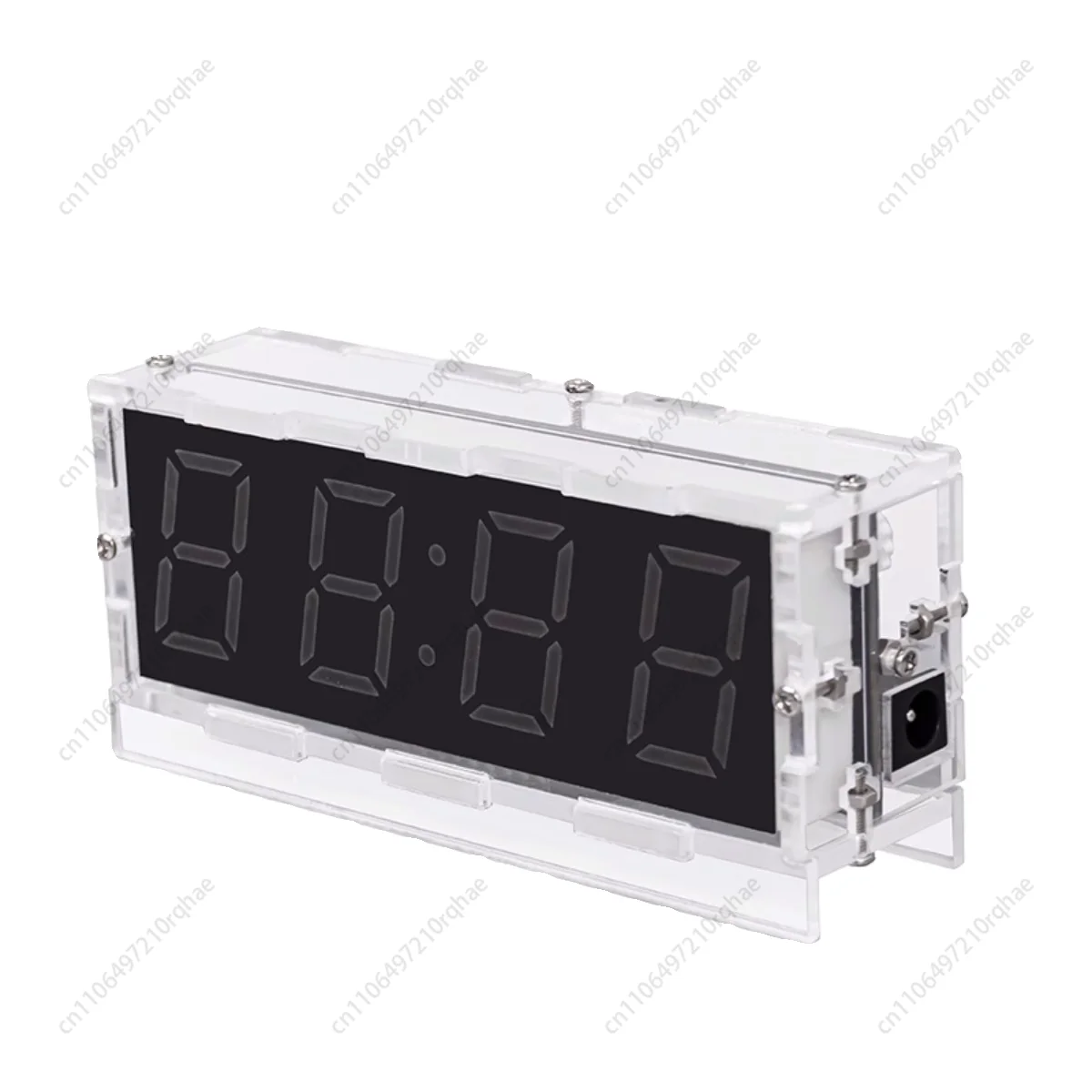 

Colorful Digital Clock Kit MCU Color Temperature Alarm Clock DIY Electronic Production Soldering Practice Circuit Board