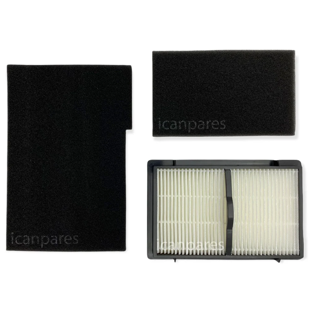 Compatible for Backhoe BKS 2524 Vacuum Cleaner Hepa Filter Care Set 20 PCs Dust Bag