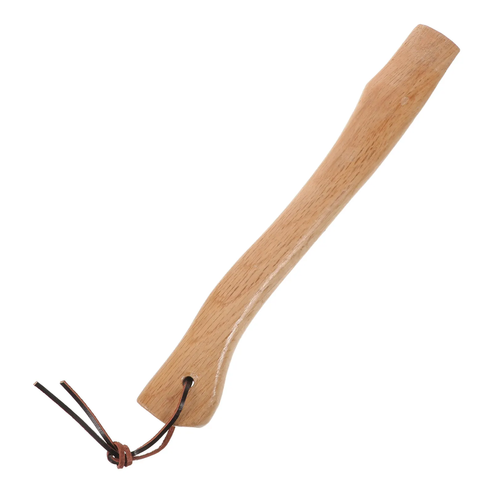 Wooden Axes Handle Replacement Ergonomic Grip for Garden Farm Outdoor Use Chopping Splitting Camp Hatchet Hoe Rake Shovel Broom