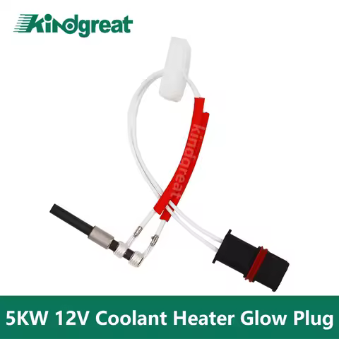 For 5KW 12V RV Car Boat Caravan Motorhome Hydronic Heater Coolant Parking Heater Glow Plug Ceramic Pin