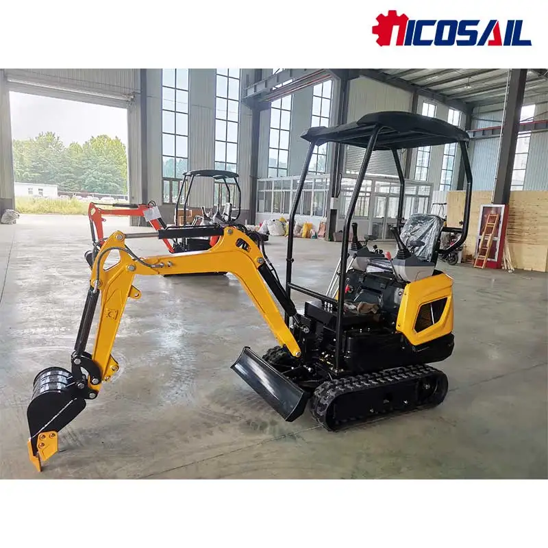 حفارة صغيرة للبيع |   النظام الهيدروليكي |   تصميم متين |   مثالية للنباتات الصناعية والمزارع الصغيرة