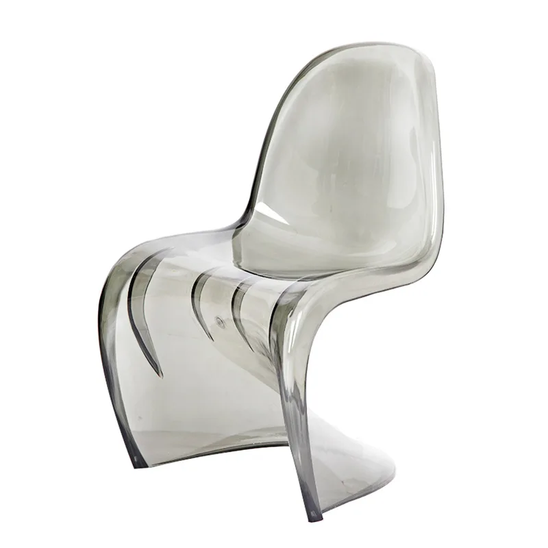 

Nordic, creative, minimalist, acrylic, dining chair, ghost chair, crystal, stool Internet celebrity