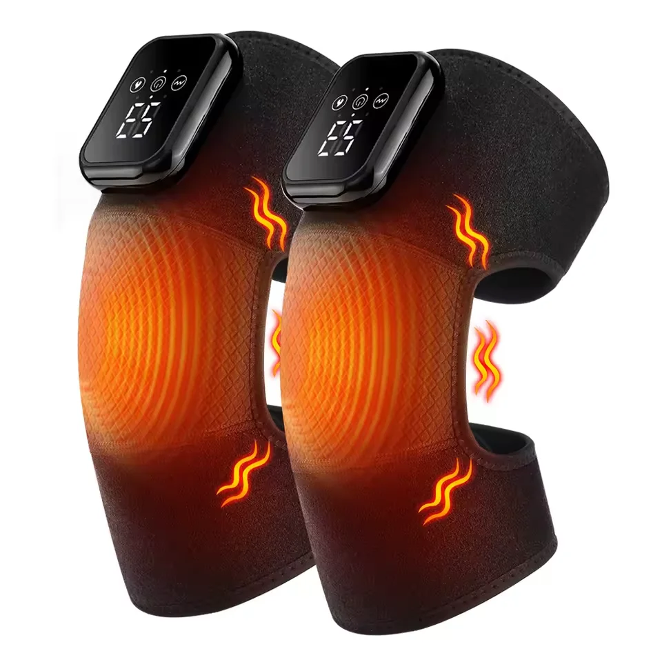 

Новый беспроводной нагревательный наколенник, электрический термомассажер для колена, 3 режима, вибрационный массаж, бандаж для суставов ног, расслабление мышц, уход