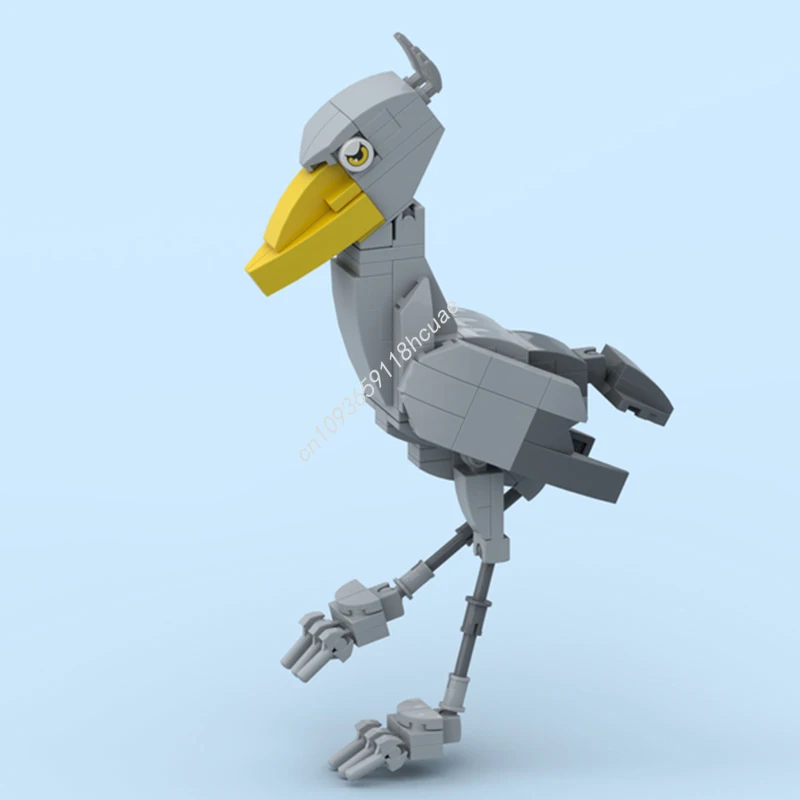 

116 шт. MOC Shoebill, точные, элегантные и очень posable nan Inspires Unlimited Creativity Building Blocks для творческих строителей