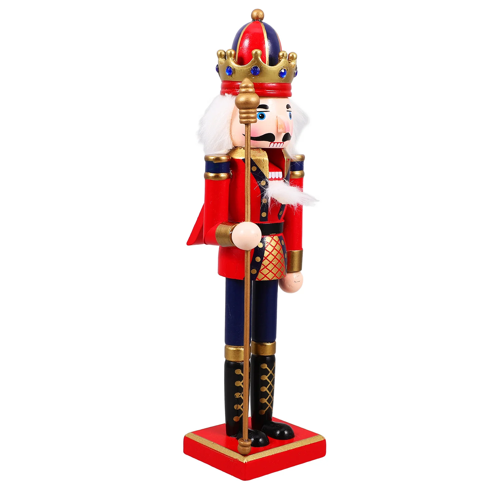 

Nutcracker Ornament Tag Puppet Figure Crafts Christmas Balls Decor Wood Soldier Decorative Nutcrackers Man