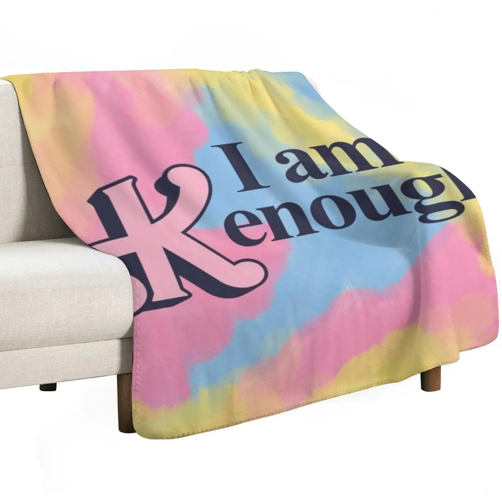 

I am kenough Throw Blanket Blankets For Baby funny gift Quilt Blankets