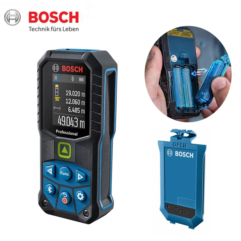 Bosch Glm 50-27 CG Professional Green Laser Measuring Instrument Laser Rangefinder With Bluetooth Feature 50 Meter