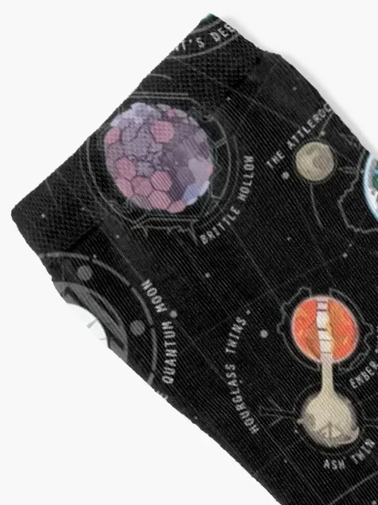 Outer Wilds System Socks gifts Lots custom winter Girl'S Socks Men's