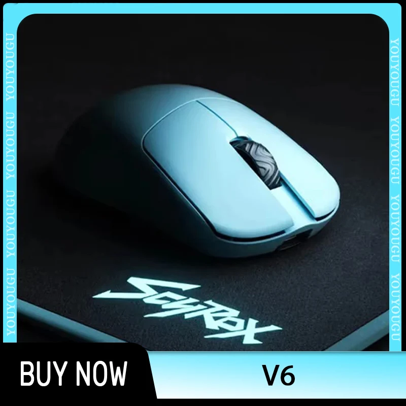 Presale Scyrox V6 Mouse Wireless Mouse Low Latency Gaming Mice Lightweight Customized Ergonomic Mouse PC Accessories