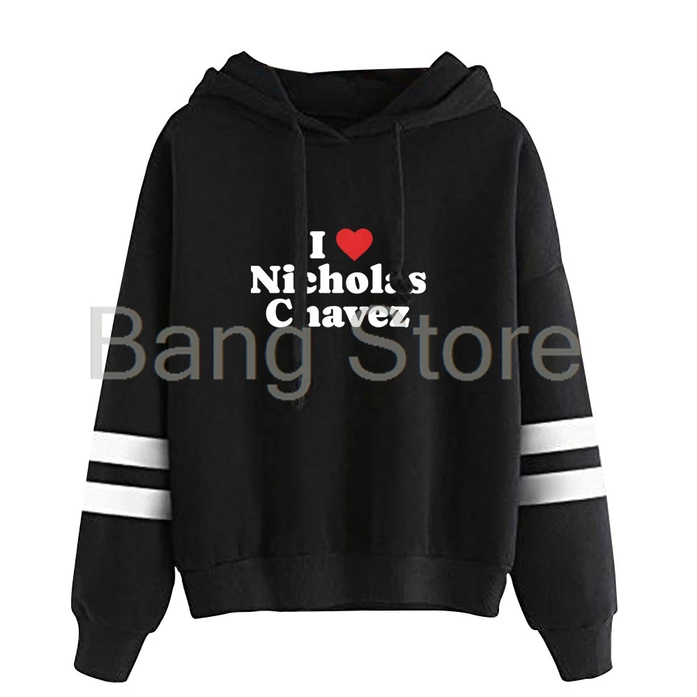 I Love Nicholas Chavez Pullover Hoodie Women Men Hooded Sweatshirt Fashion Long Sleeve Tracksuit