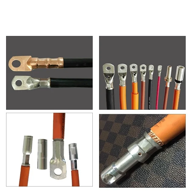 Buon prezzo Vendita calda Junsheng Big Terminal 120mm SQ EV Macchine per crimpare terminali per cavi per auto