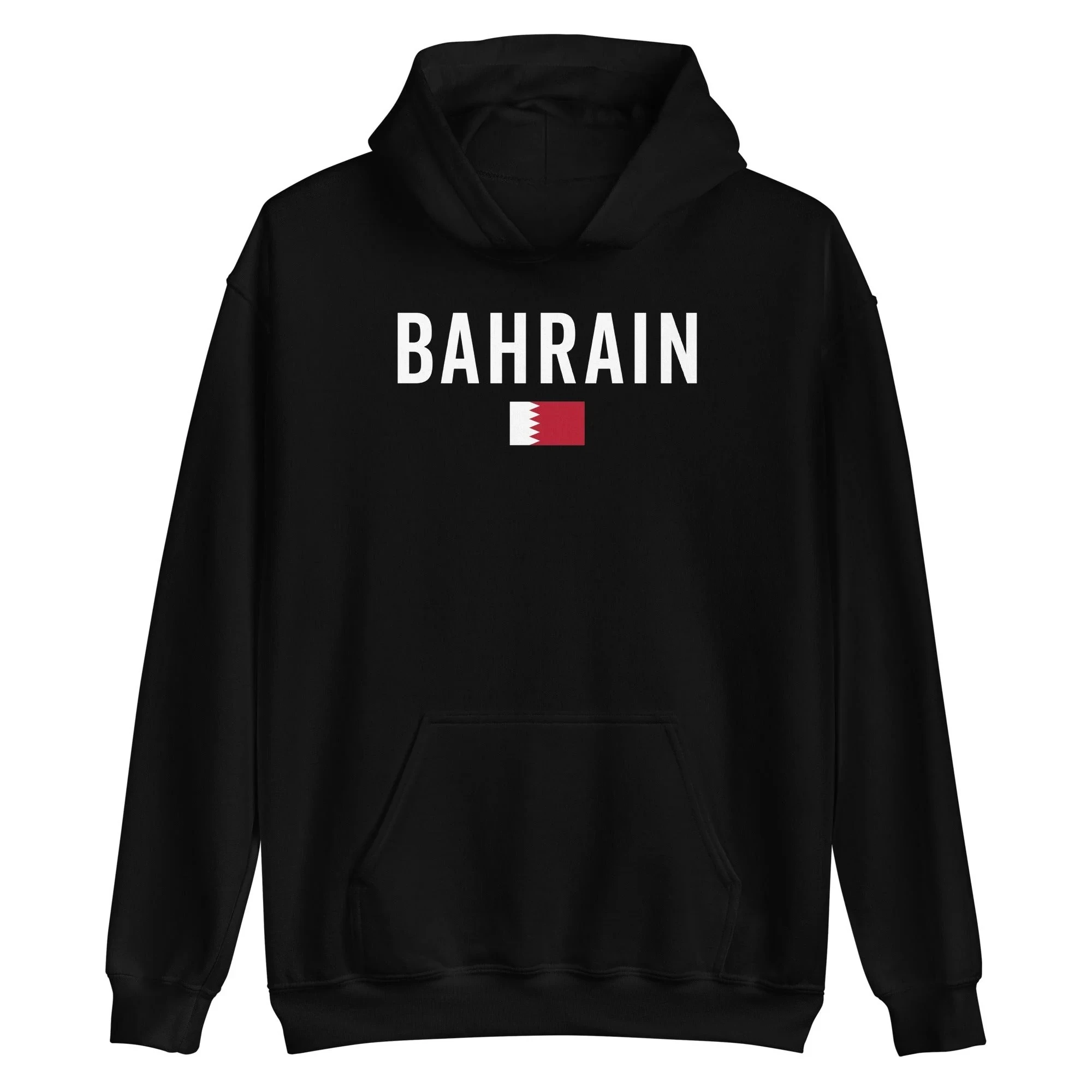 

Bahrain Flag Hoodie Men's and Women's Long Sleeve Sweatshirt Pullover Retro Hip Hop Streetwear Sportswear Y2k Tops Men Clothing