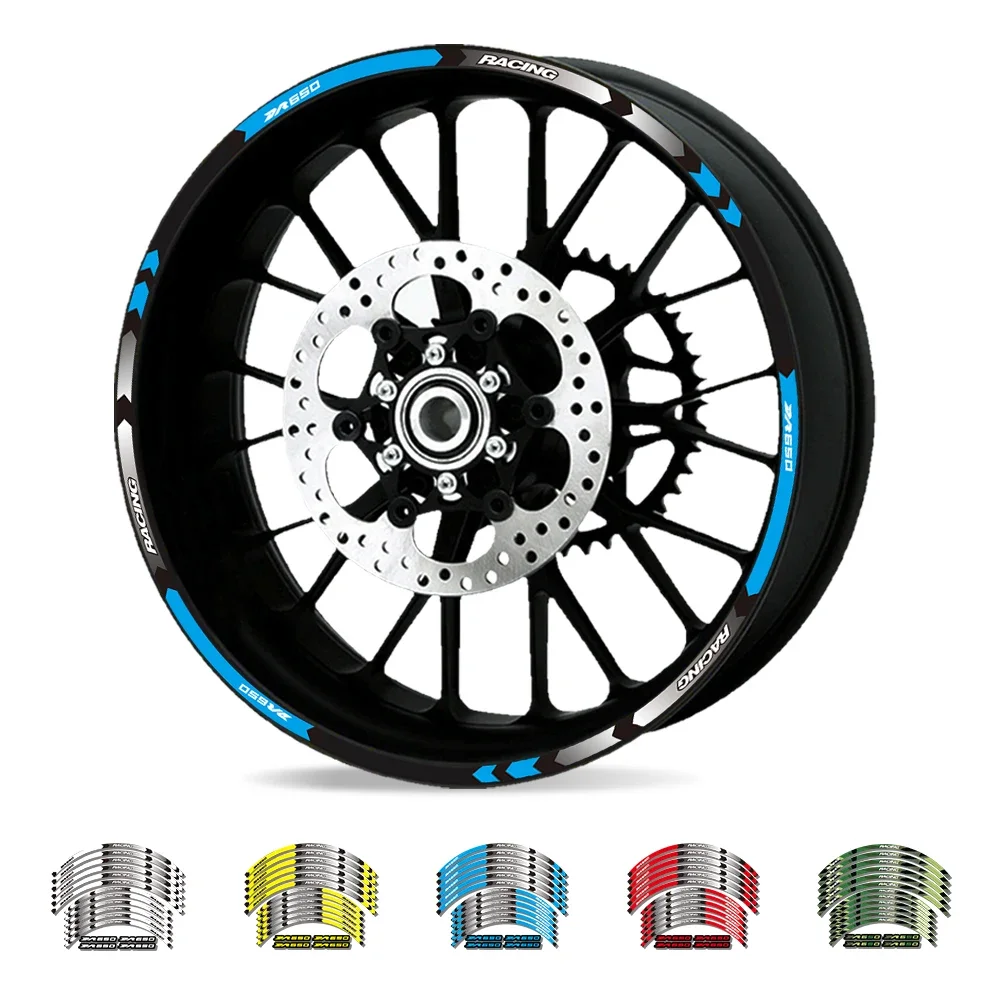 

Motorcycle Reflective Wheel Sticker Hub Decals Rim Stripe Tape Kit For Suzuki DR125 DR200 DR250 DR650 DR 125 DR 200 DR 250