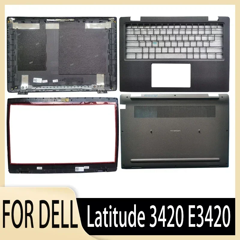 

New for Latitude 3420 E3420 02K5F8 LCD Back Cover/02KP4R Front Bezel/04PX9K Palmrest Upper/0P88VX Bottom Case