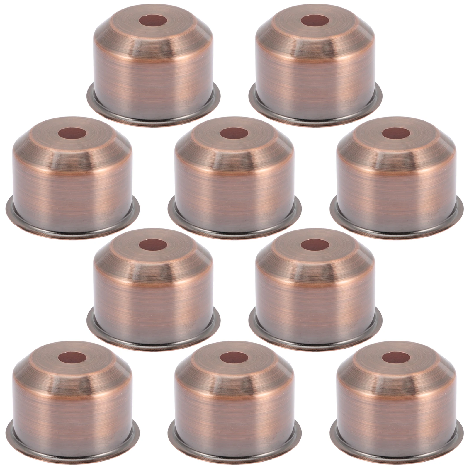 

10pcs Lamp Accessories Table Light Base Metal E27 Socket Cup Diy Holder Wall Ceiling Floor Lamp Parts Iron Bulb Fixture