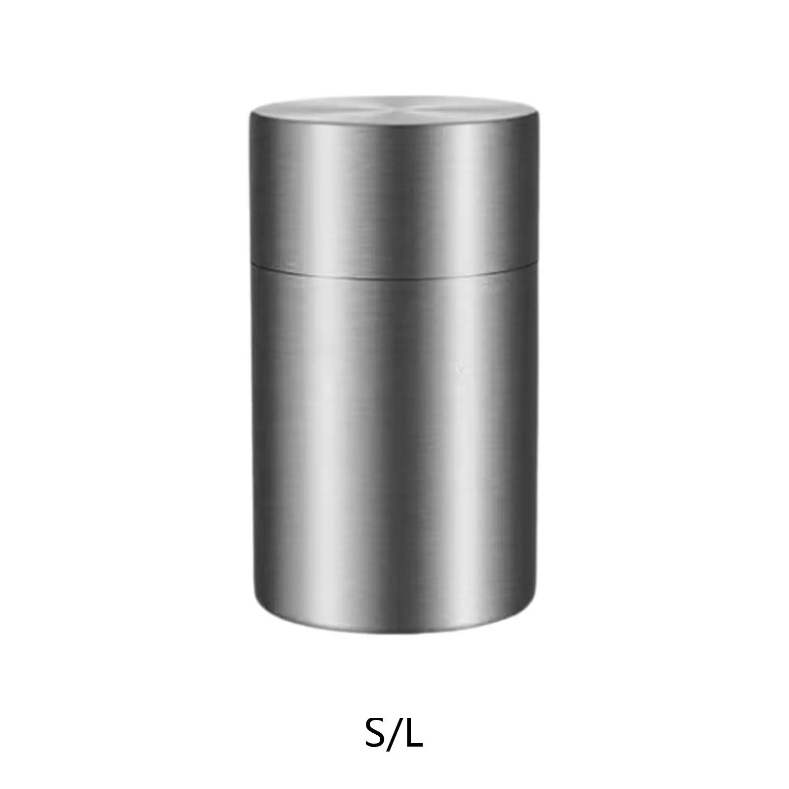 

Tea Tins Canister Coffee Canister Stainless Steel Spice Powder Nuts Airtight Lid