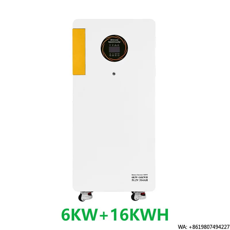 Residential Energy Storage 16kWh LiFePO4 Battery Solar PV Power Matched Inverter 5-20kWh Optional