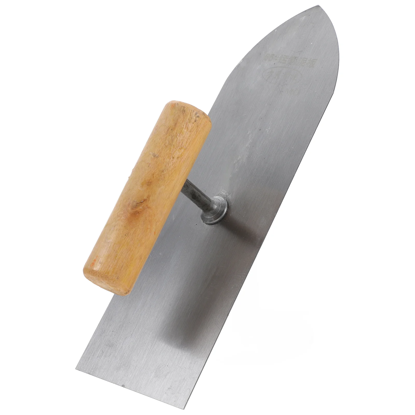 Plaster Trowel Paint Scraper Tool Concrete Heavy Duty Manual Wood Handle Travel Plasterers