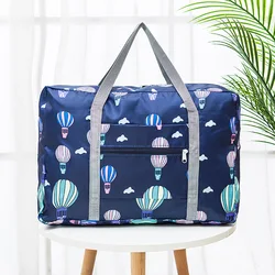 Folding Travel Bag Portable Large Duffle Bag Oxford Travel Luggage Storage Bags XL Clothing Storage Pouch Women's Tote Unisex