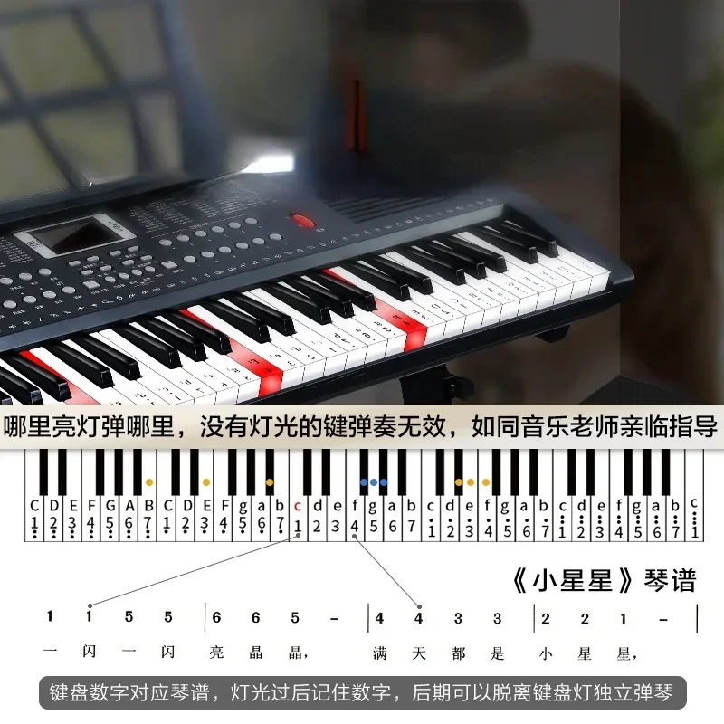 Professional Piano Keyboard Children 88 Keys Adult Synthesizer Piano Portable Controlador Midi Teclado Midi Electronic Organ