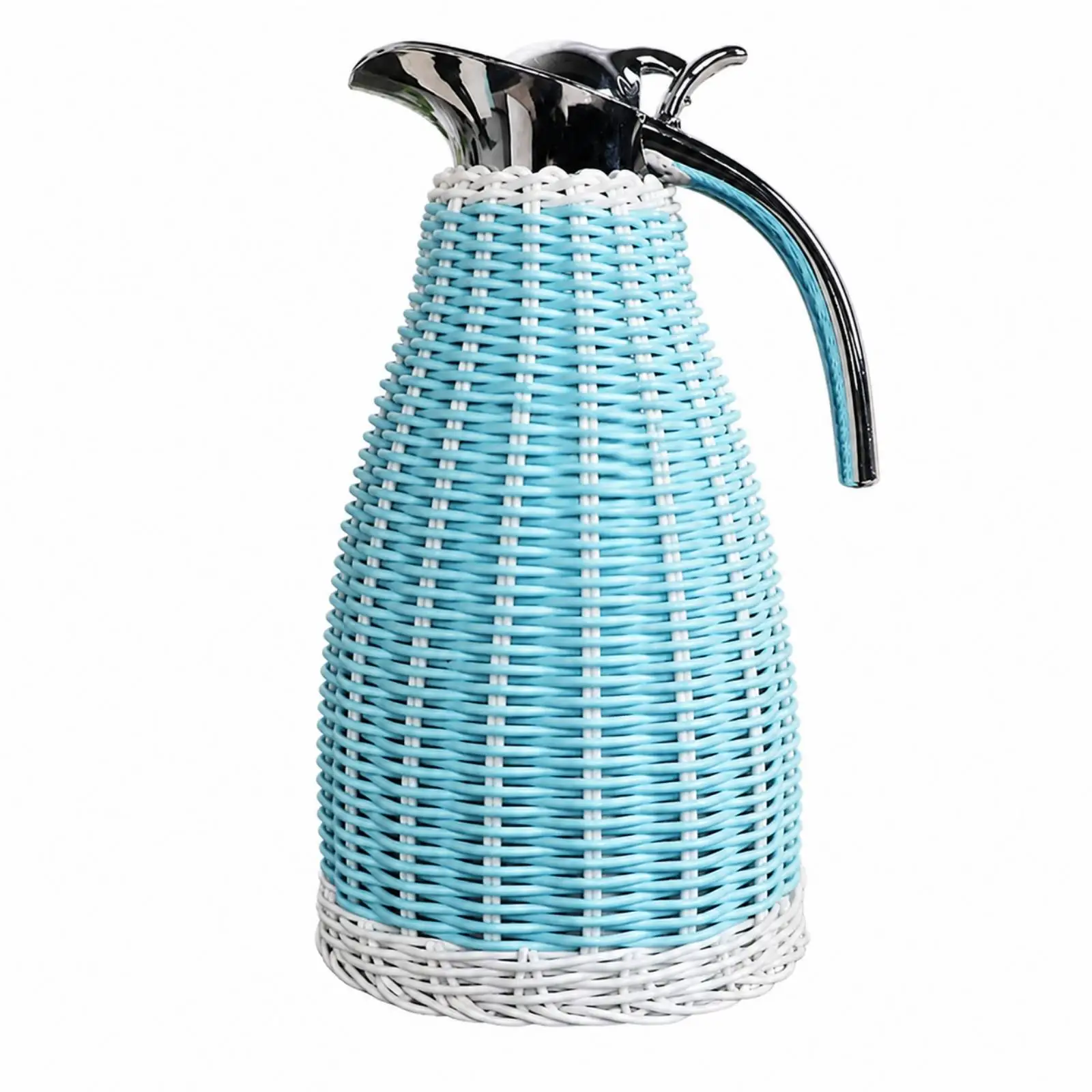 Thermal Coffee Carafe 304 Steel Vacuum Bottle Tall Tapered Design for Family Gatherings