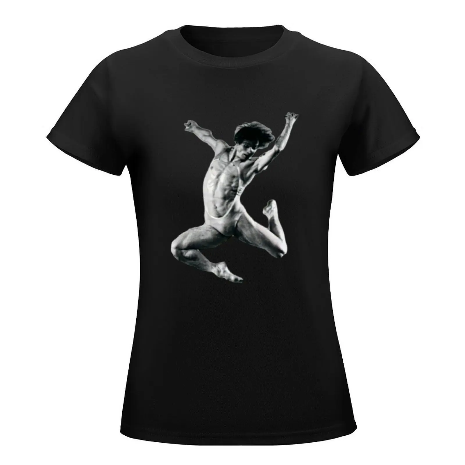 Rudolf Nureyev. Ballet dancer T-Shirt funny Blouse oversized t shirts for Women