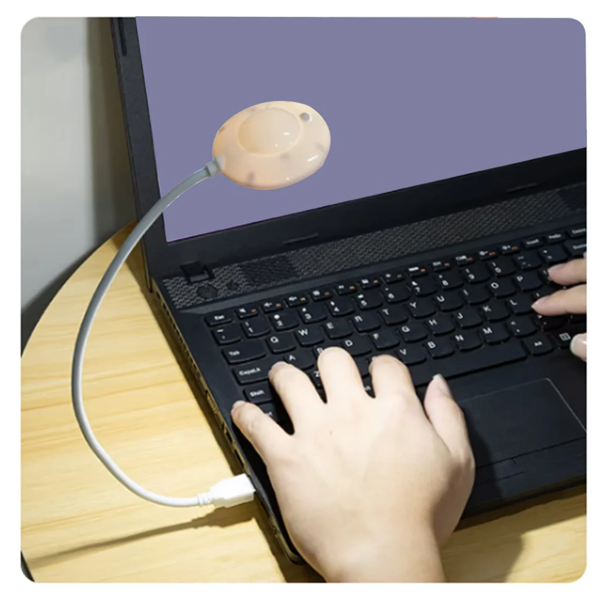 Mini USB LED Night Light ยืดหยุ่น UFO Light สําหรับแล็ปท็อปคอมพิวเตอร์คีย์บอร์ด Brightening USB Power Supply