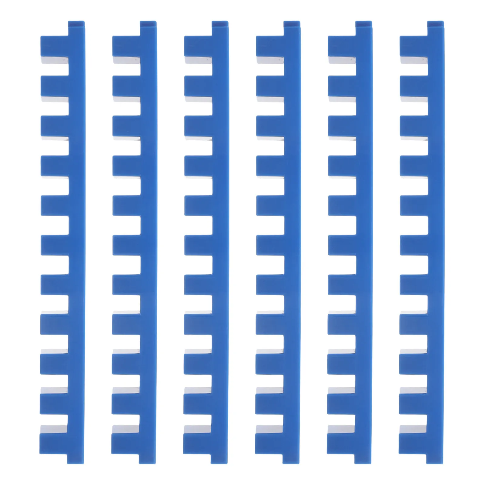 6-delige Domino-verbindingsset Universele pasvorm Domino-accessoires Kleurrijke stabiele creatieve bouwspelindeling