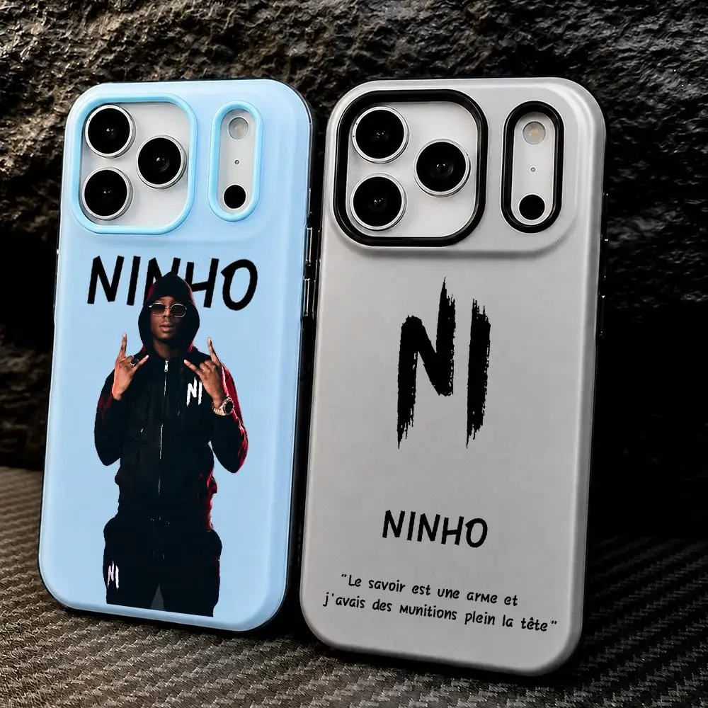N-Ninho Rap Singer Hip-hop Phone Case For IPhone 17 16 15 14 13 12 11 Pro Max Plus Mini Case Clear Jelly Shockproof Soft Cover