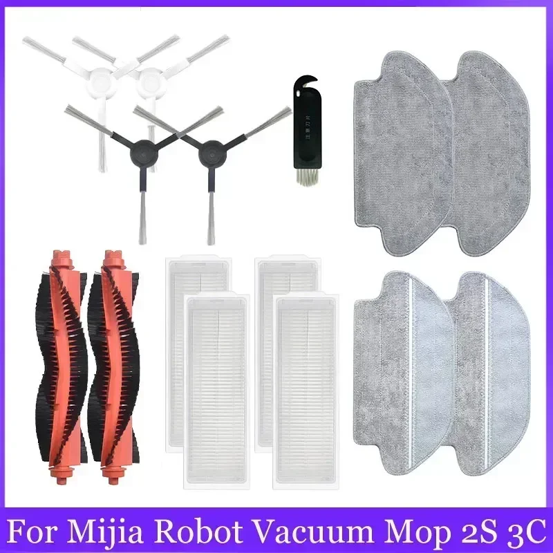 

Hepa Filter For Xiaomi Mijia Robot Vacuum Mop 2S 3C Mi Robot Vacuum Mop P Parts XMSTJQR2S STYJ02YM Cleaner Parts Accessories