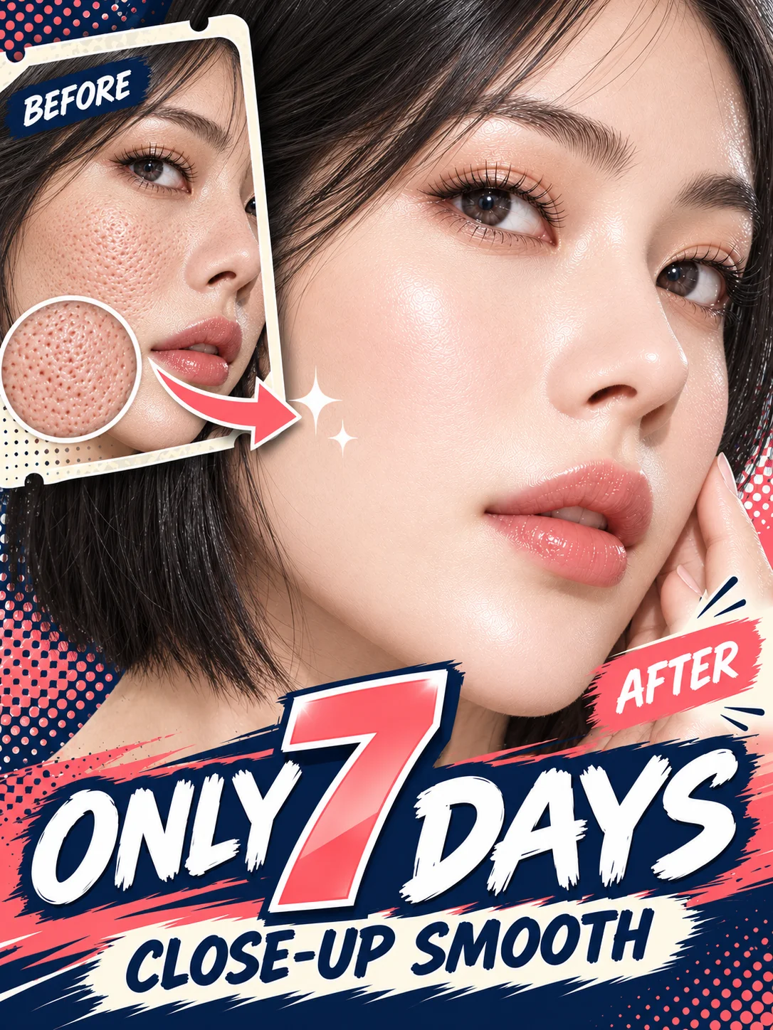 Foundation Sits Beautifully Again Daily Care for a Delicate Facial Look