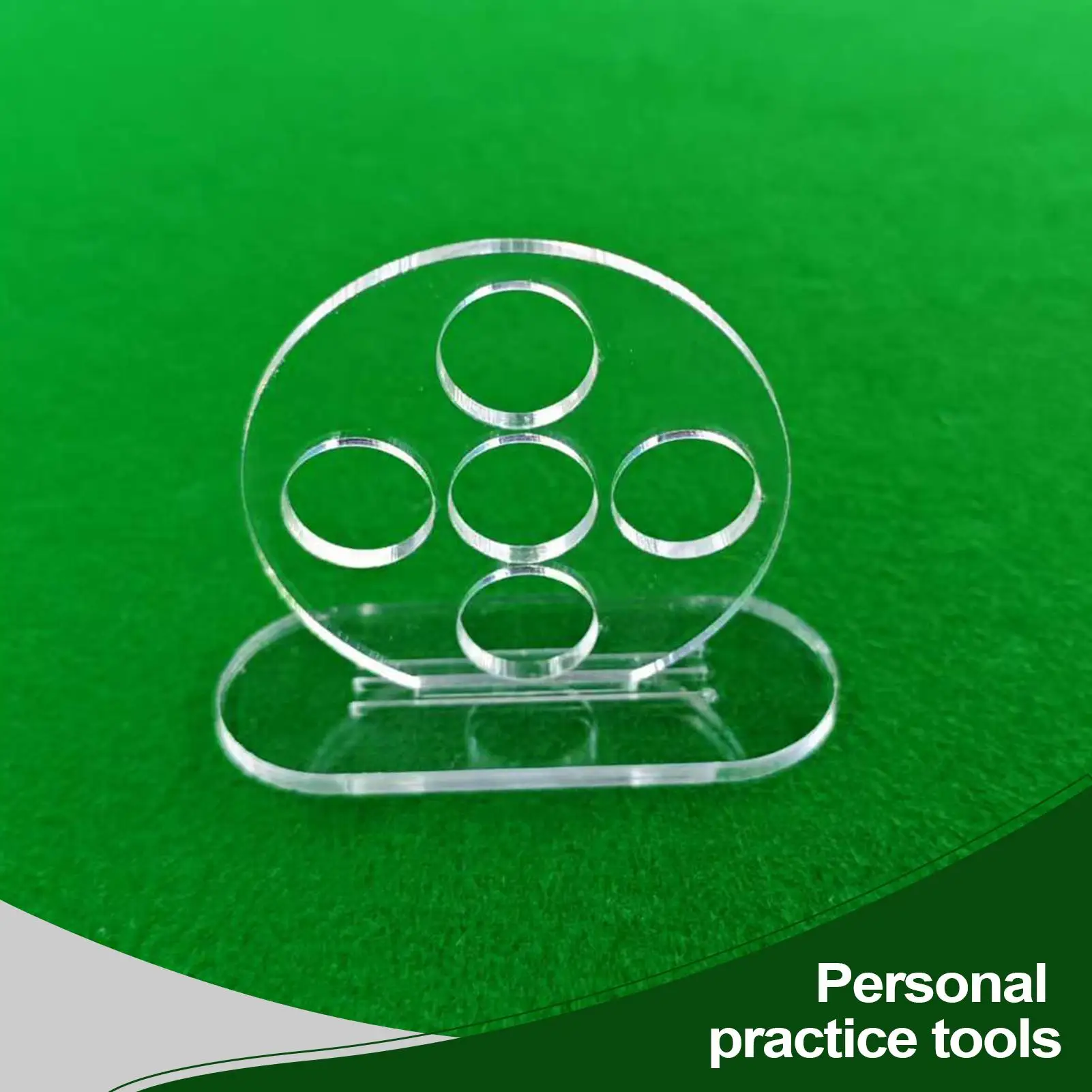 

Тренировочные пособия для бильярдных удочек, аксессуары для тренировок для бильярдной палки, 5 отверстий, стабильный бильярдный кий, точность и тренажер для управления клубом